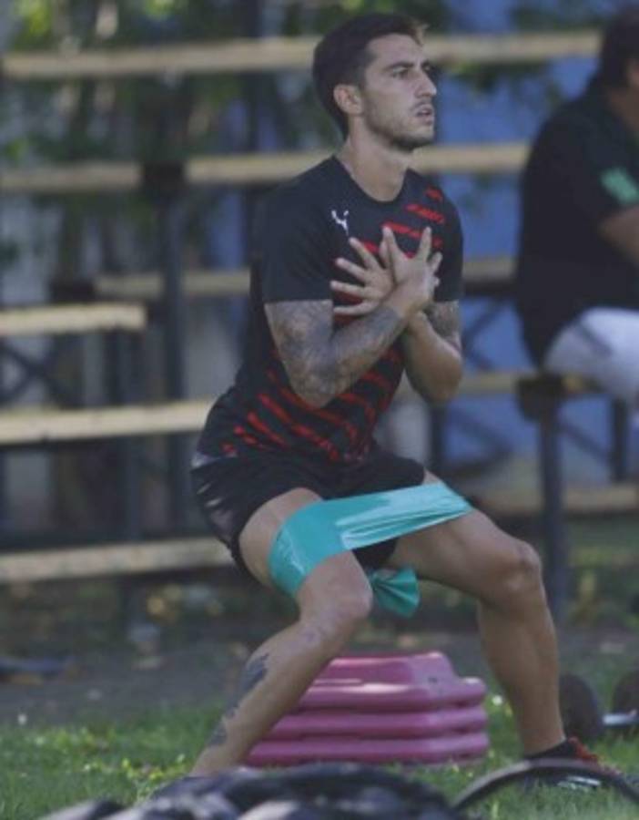 FOTOS: La forma en la que Luciano Ursino se está recuperando en Real España