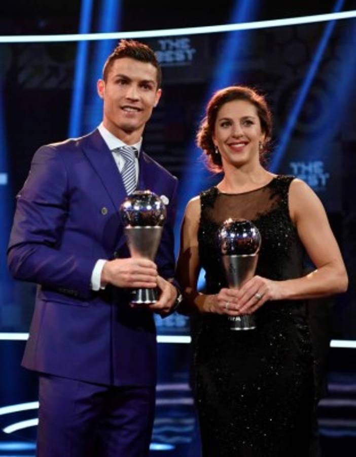 Las imágenes que no se vieron de Cristiano Ronaldo en el Premio The Best