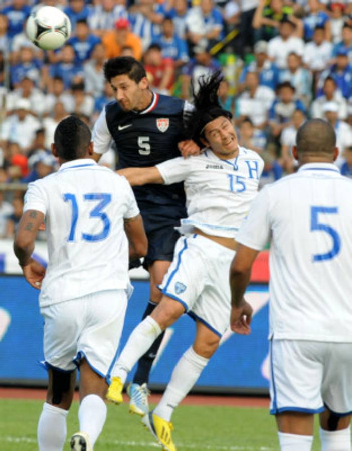 Selección de Honduras ganó a Estados Unidos 2-1
