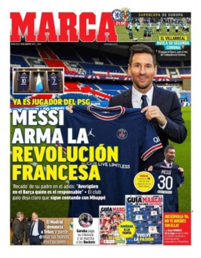 'Messi ficha por el PSG… ¡Y cómo duele!”; las portadas de los medios en el mundo con Leo de protagonista
