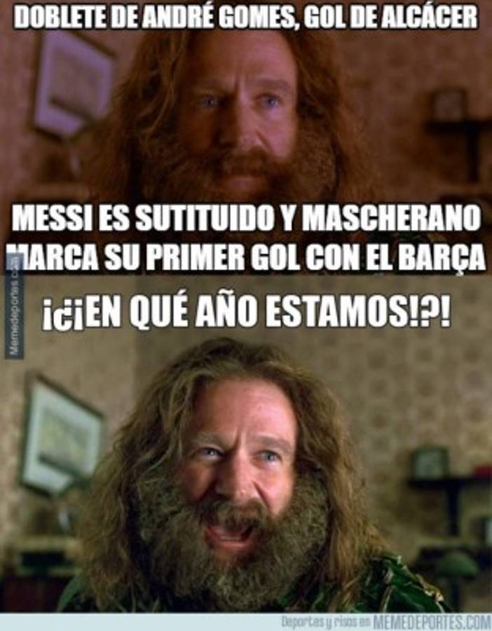 ¡Para morir de risa! Gomes y Mascherano anotan y son los protagonistas de los memes