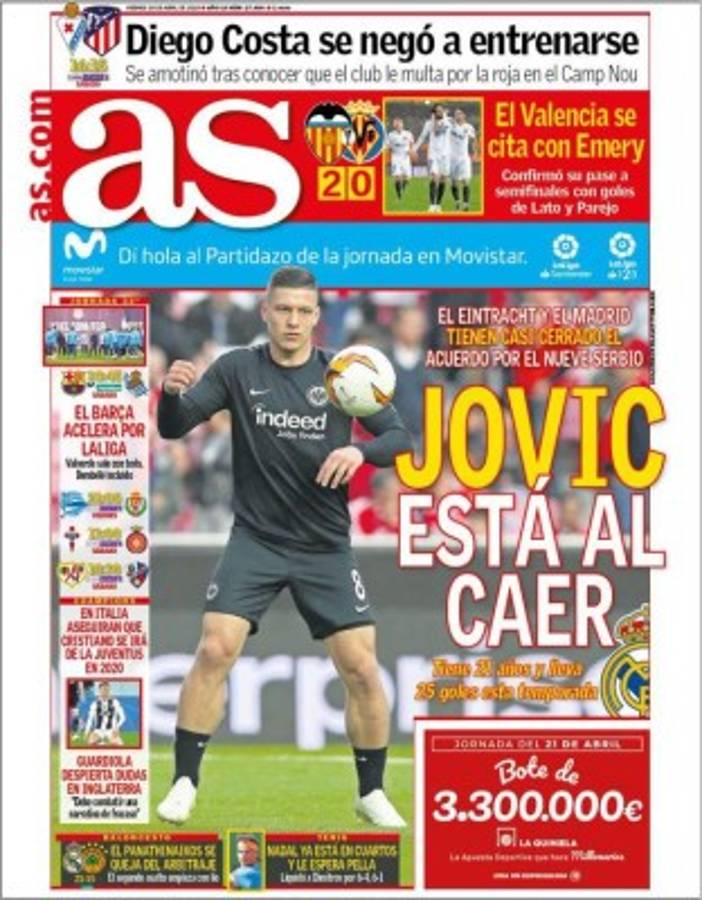 Los fichajes del Real Madrid y Barcelona, protagonistas en las portadas internacionales