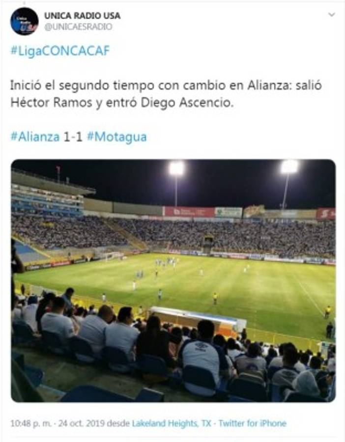 ¡Tras el empate! Esto dicen los medios internacionales del juego entre Alianza y Motagua
