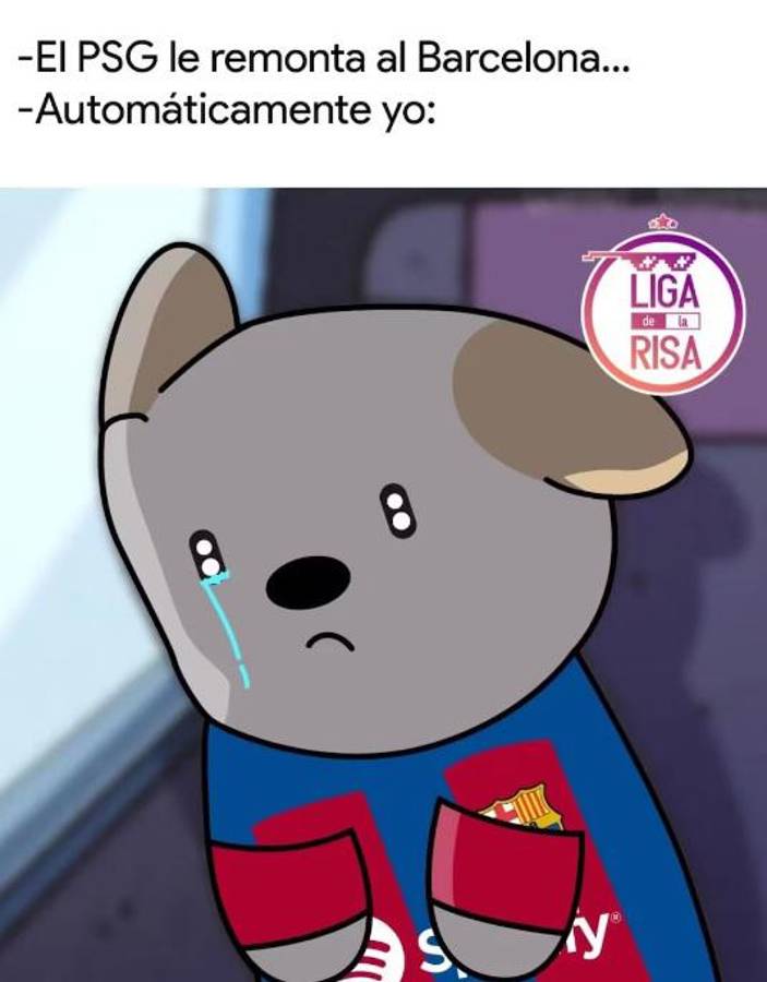 Barcelona es destruido con memes luego de la remontada del PSG de Mbappé en Champions League