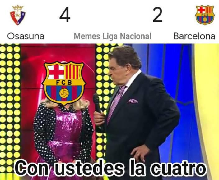 Flick ya tiene papá: los jocosos memes tras la primera derrota del Barcelona en la Liga Española