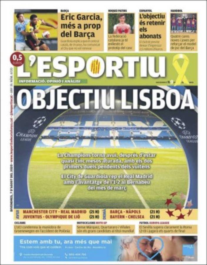 'Pep Guardiola los quiere hundir': Las principales portadas del mundo sobre el Manchester City-Real Madrid