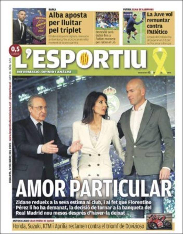 Las portadas por el mundo: Así titulan el regreso de Zidane al Real Madrid