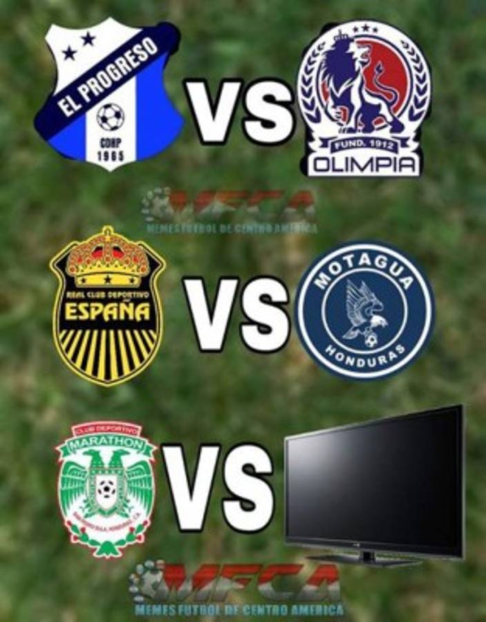 Los memes masacran a Olimpia y Real España por perder en semifinales