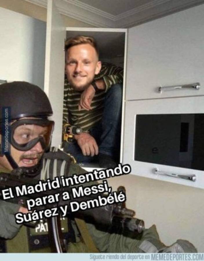 ¡Hasta Shakira! Los memes siguen masacrando al Real Madrid tras perder el Clásico