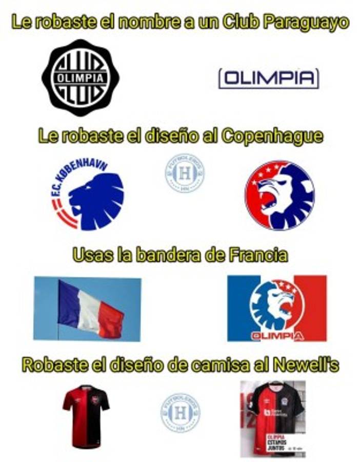 Los memes destrozan al Olimpia tras presentar oficialmente sus nuevos uniformes