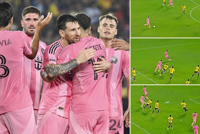 Messi marcó un golazo y el Inter Miami cierra su gira por Sudamérica empatando ante el Barcelona de Guayaquil