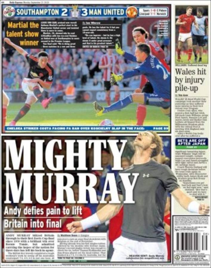 Las portadas más importantes del mundo deportivo