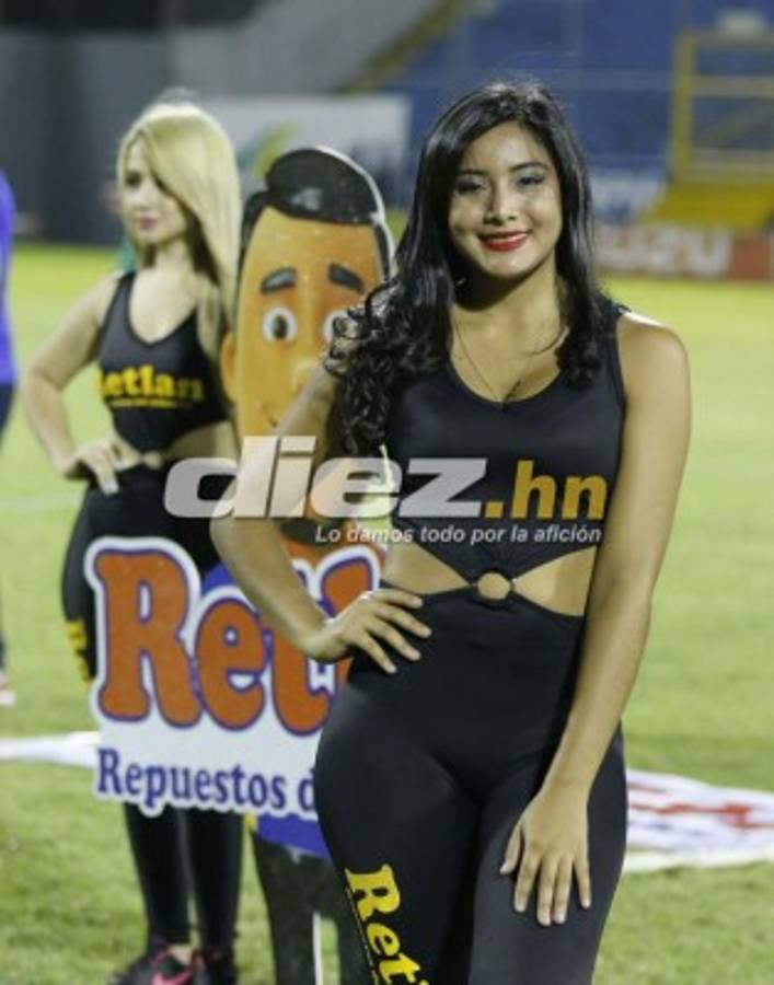 ¡Espectaculares! Las bellezas que adornaron el clásico Real España-Marathón