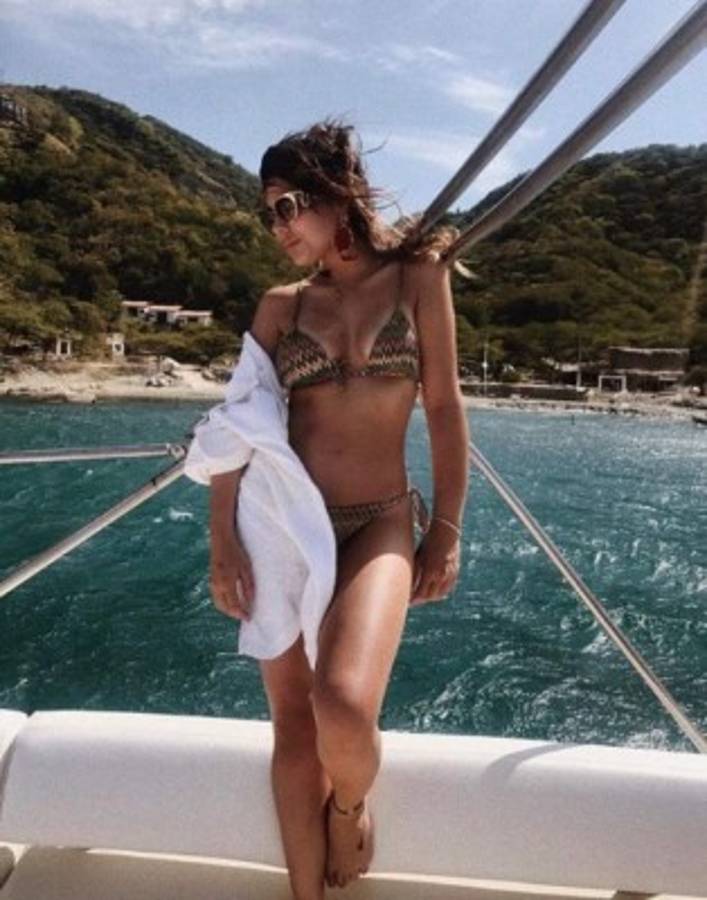 La bella hermana de James Rodríguez que se fue a Rusia para ver a Marco Asensio