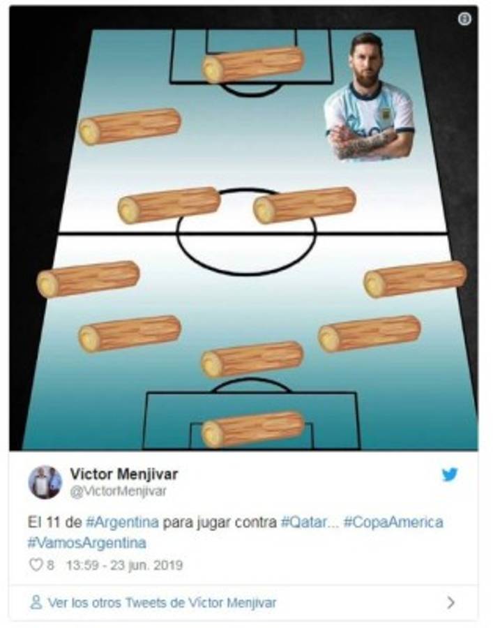 Memes: Destrozan a Argentina y a Messi por sufrido pase a cuartos de final de la Copa América