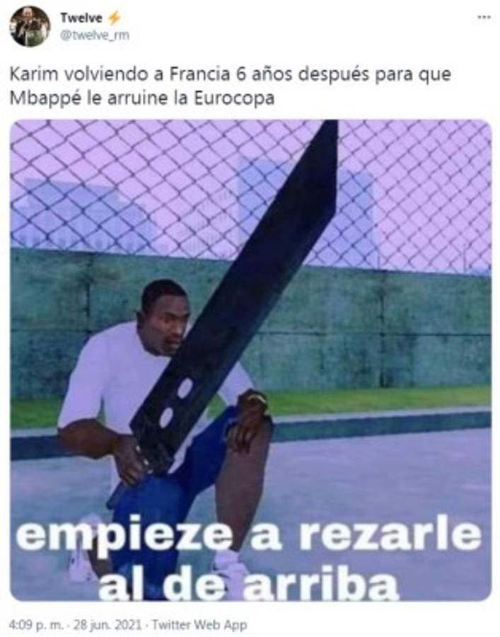 ¡Estallan las redes! Los memes destrozan a Mbappé tras la dolorosa eliminación de Francia en la Eurocopa
