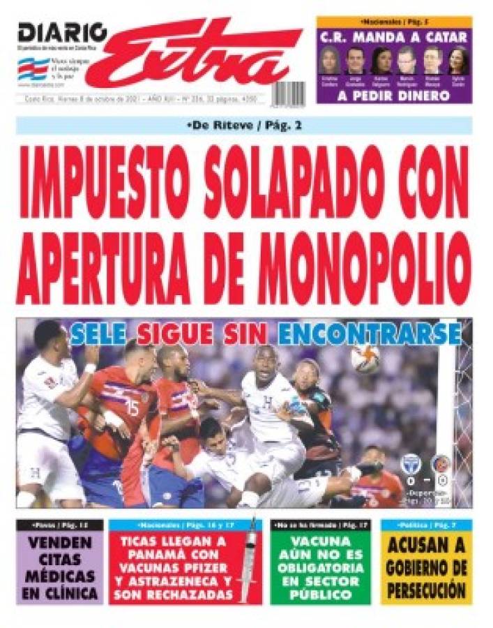 ¡Exhibidos, maldición, sin gol! Prensa mexicana fulmina al tri, euforia en El Salvador; drama en Costa Rica y Honduras