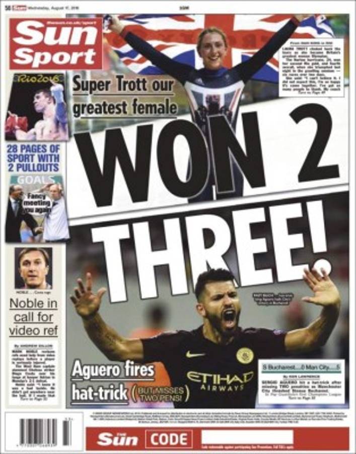 PORTADAS: Lo que amaneció diciendo el mundo deportivo hoy miércoles 17 de agosto