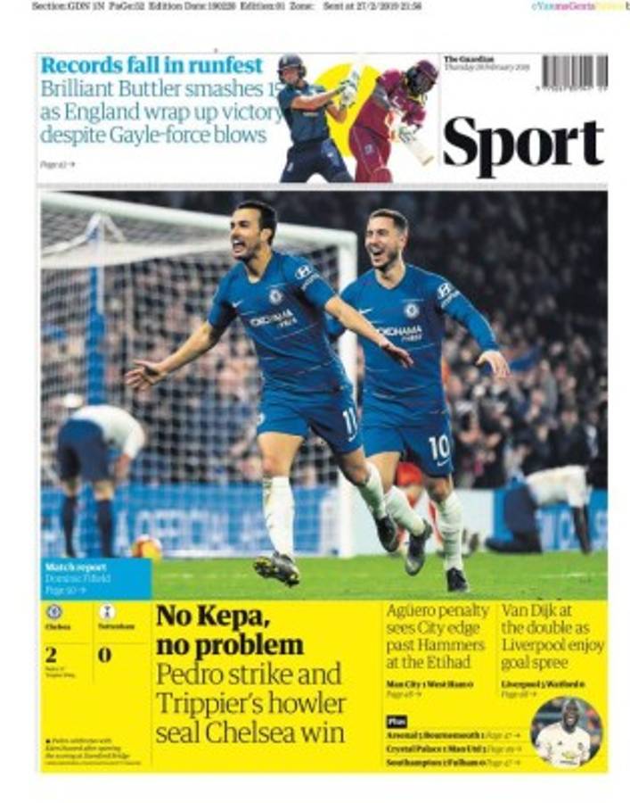 Las portadas por el mundo sobre la paliza del Barcelona ante el Real Madrid en Copa