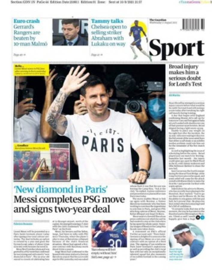 'Messi ficha por el PSG… ¡Y cómo duele!”; las portadas de los medios en el mundo con Leo de protagonista
