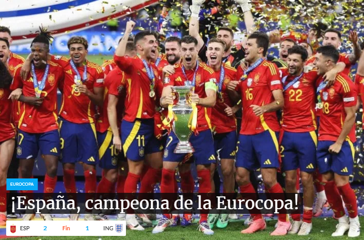 Lo que dice la prensa de Inglaterra tras perder otra final de la Eurocopa: “60 años de dolor; España nos rompe el corazón”