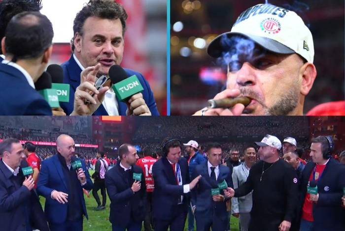 Turco Mohamed insultó a David Faitelson en plena transmisión y lo amenazó: “Que baje acá a ver si tiene lo huevos”