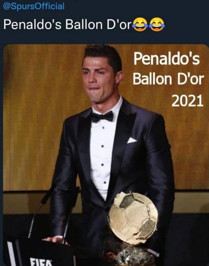 Los otros memes del Balón de Oro 2021 donde no perdonan a Messi ni a Cristiano Ronaldo