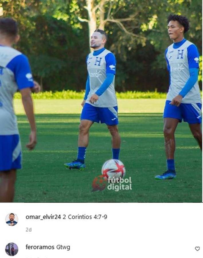 ¡Mensajes bíblicos, besos e indirectas! La intimidad de la Selección de Honduras previo al juego con El Salvador