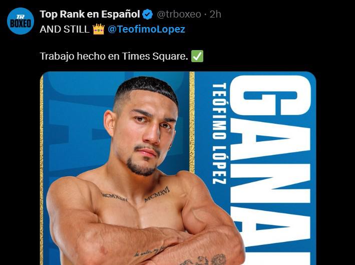 Teófimo López dominante, Conquistó Nueva York: El mundo del boxeo y la prensa internacional se rinden ante el catracho