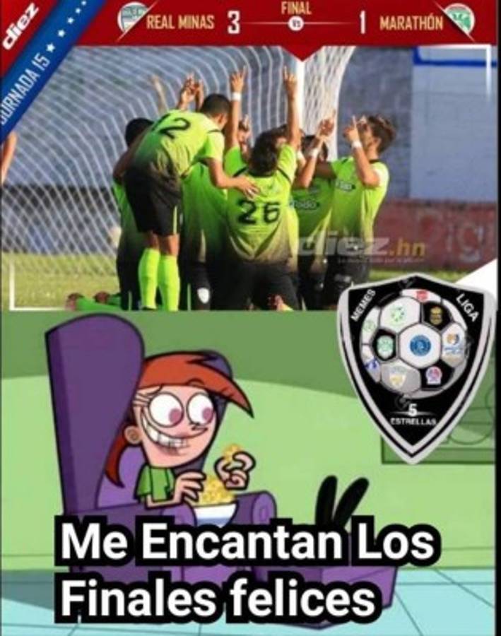 Los crueles memes contra Marathón y Olimpia tras la jornada de Liga Nacional