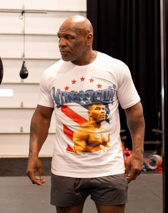 Tremendo: así luce Mike Tyson a sus 58 años antes de volver al ring y reveló el motivo de su pelea contra Jake Paul