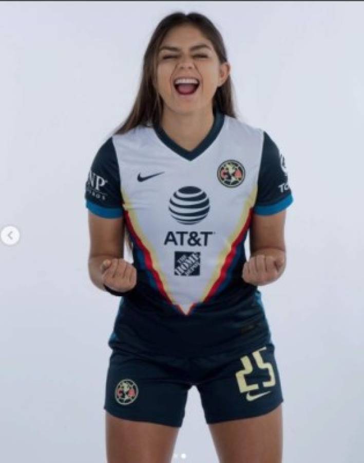 Jana Gutiérrez, la bella jugadora del América que es criticada en México por sus videos en Tik Tok