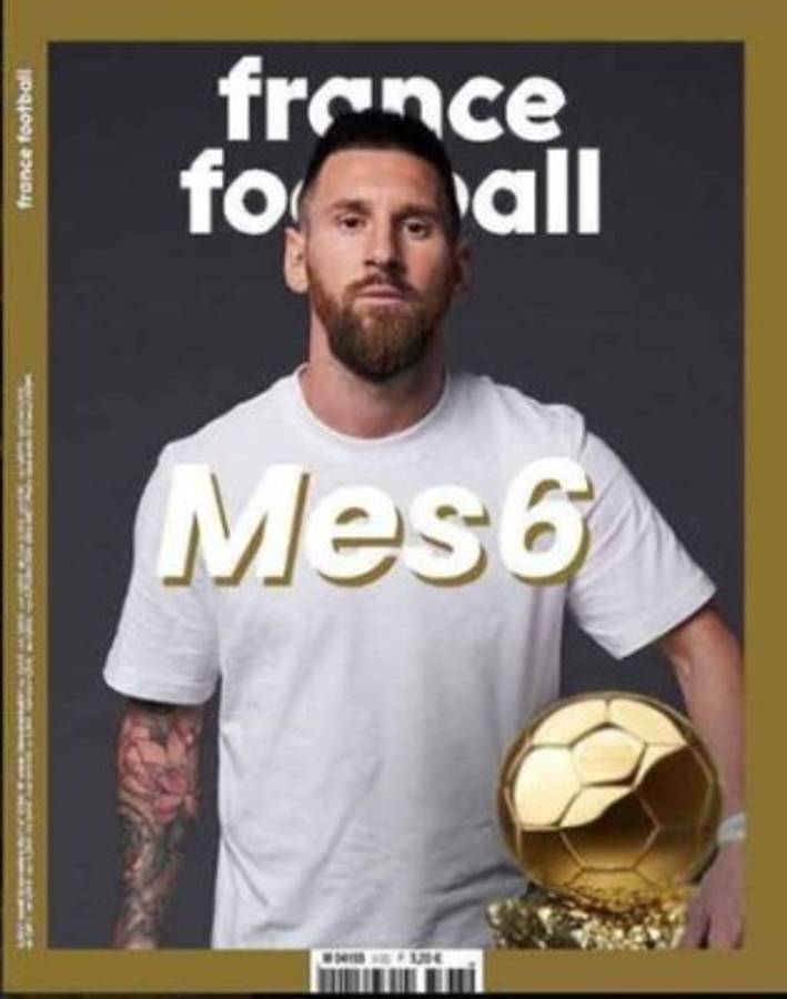 La prensa mundial se rinde ante Messi tras ganar su sexto Balón de Oro