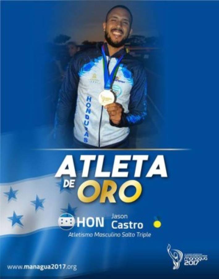 Las 27 medallas de oro que ha ganado Honduras en los Juegos Centroamericanos en Managua