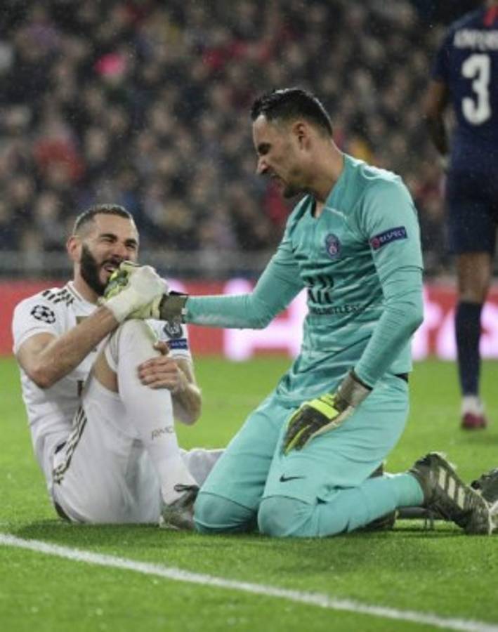 Fotos: El cariño a Keylor Navas en el Bernabéu, frío saludo con Courtois y el sufrimiento de Hazard