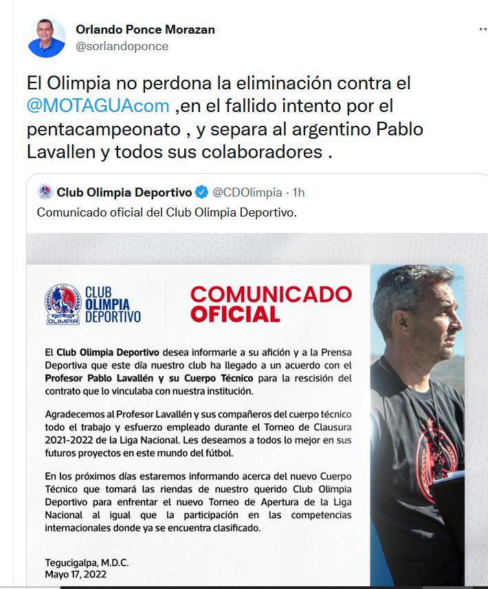 Piden a gritos a Salomón Nazar: lo que dice la prensa y aficionados en redes sobre la salida de Pablo Lavallén de Olimpia