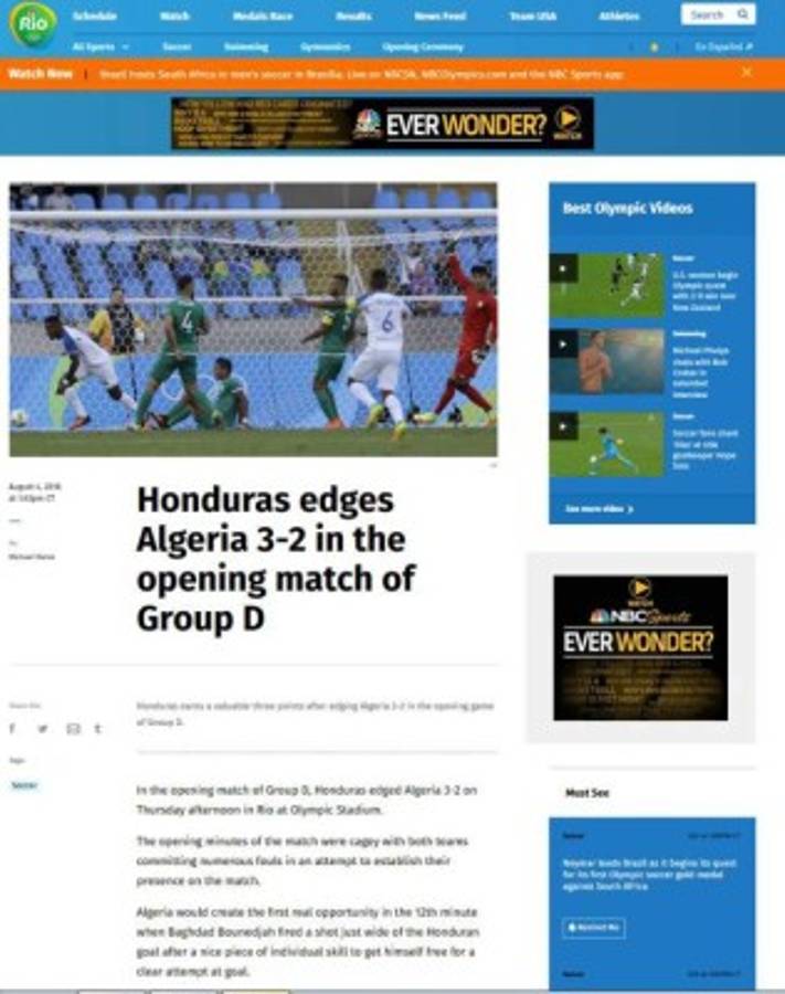 Prensa internacional sobre Honduras: 'No era necesario sufrir tanto'