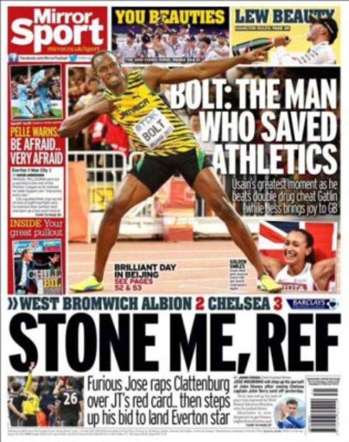 Las portadas de los diarios más importantes del mundo