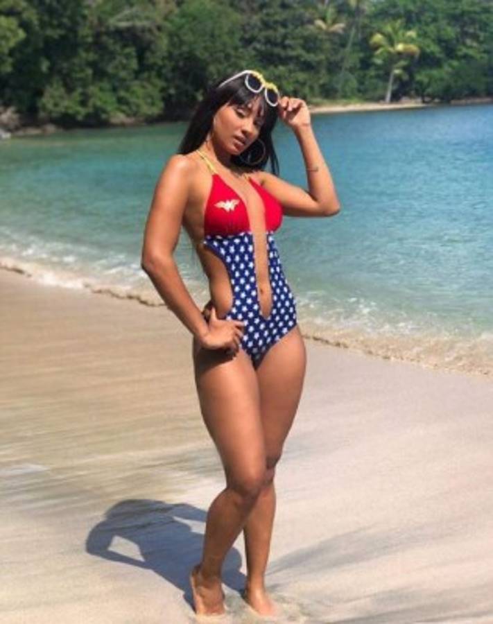 Conocé a Super Dalu, la modelo panameña que se paseó con Alberth Elis en Punta Cana