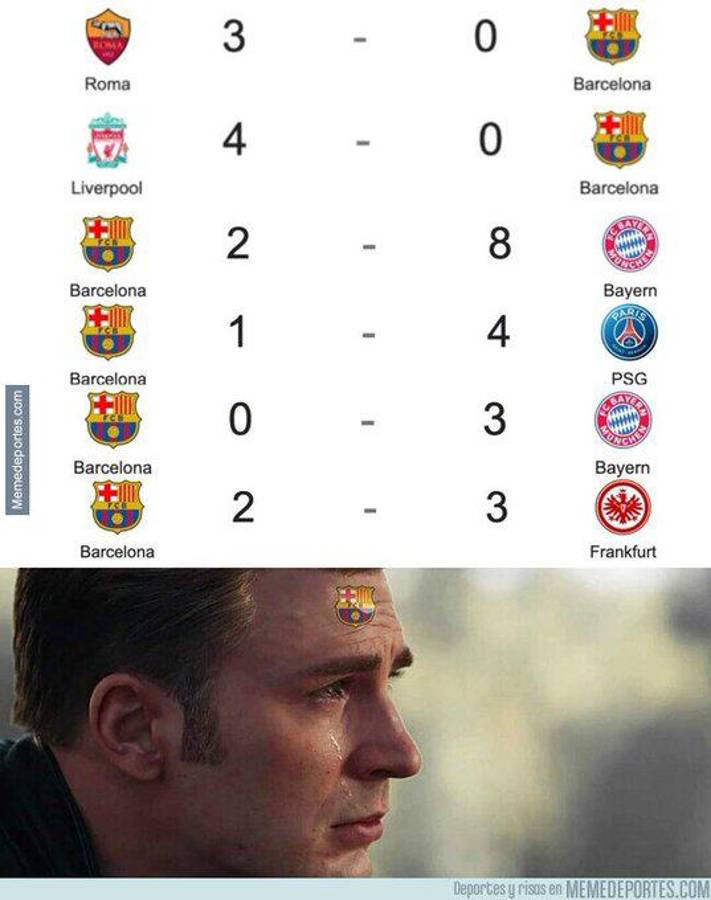 ¿Y la Xavineta? Los otros memes que no has visto del adiós del Barcelona en la Europa League