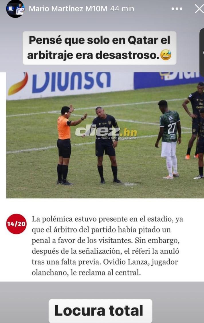 Mario Martínez arremete con todo contra el arbitraje y lo compara con el Mundial de Qatar 2022