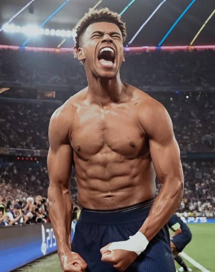 Marcelo le hizo una promesa a Doué tras ganar la Champions... ¡y Neymar la cumple después!