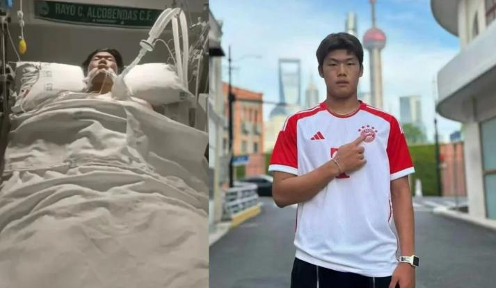 Murió el futbolista chino que tuvo el Bayern Múnich tras sufrir un rodillazo en la cabeza