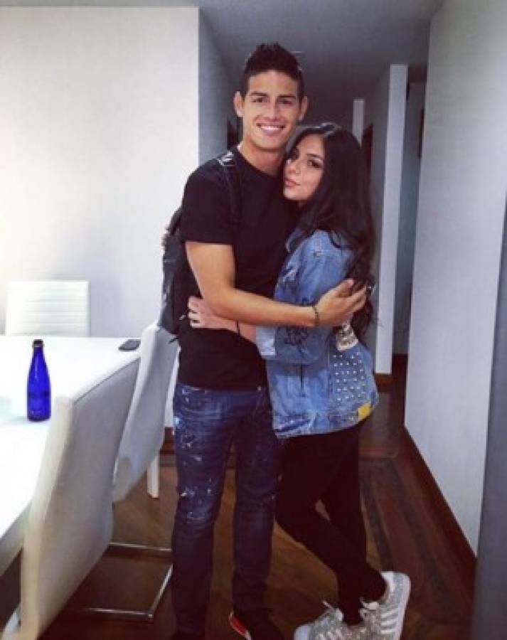 La bella hermana de James Rodríguez que se fue a Rusia para ver a Marco Asensio