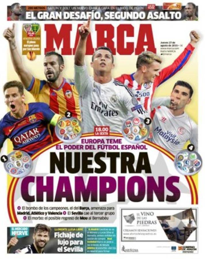 Las mejores portadas del mundo de este jueves