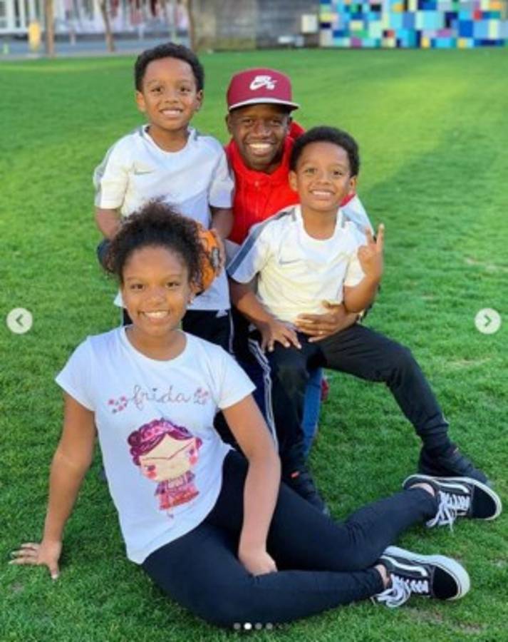 Futbolistas hondureños y sus 'tiernas' imágenes en su faceta de padres