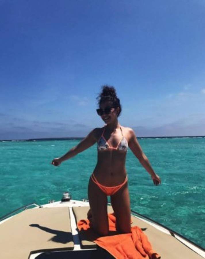 Sandra Montoto, la hermosa colocha novia de jugador del Barcelona