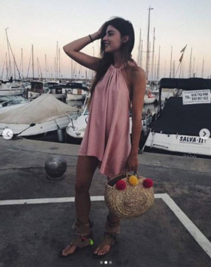 La youtuber e infartante novia del jugador del FC Barcelona, Carles Aleñá