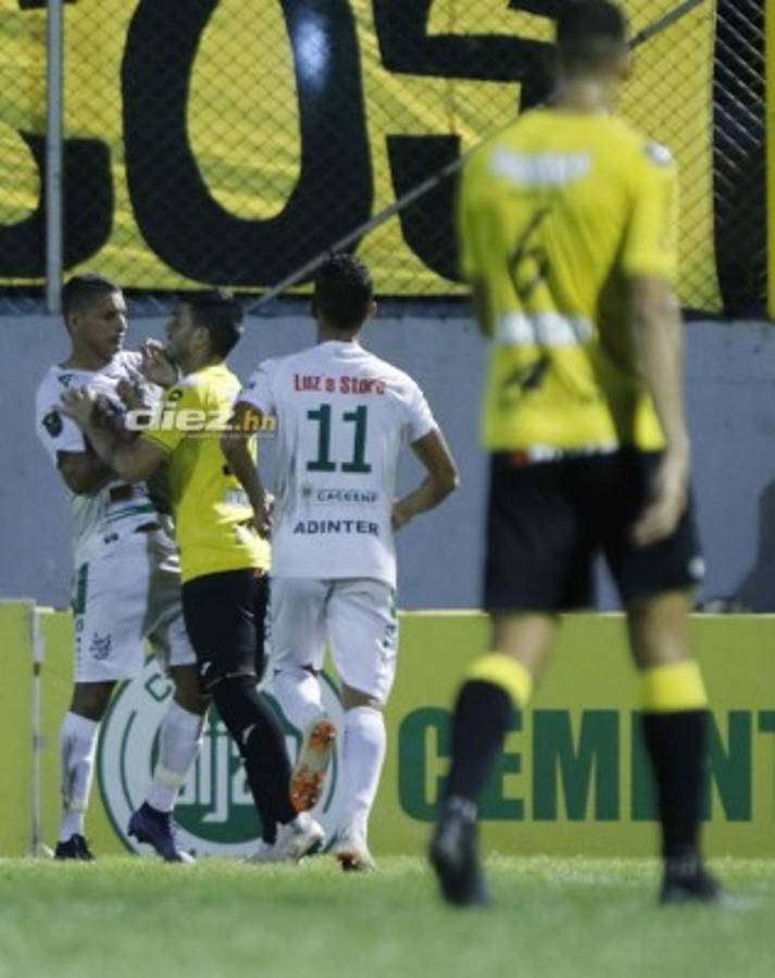 La bronca Pírez-Oseguera, el rostro del juvenil de Real España y el festejo del Chino López