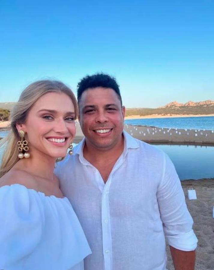 ¡Se casó por cuarta vez! Así fue la boda de Ronaldo con la sexy Celina Locks: el ex Real Madrid que fue invitado especial